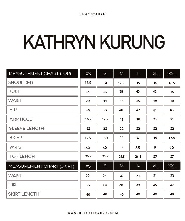 KATHRYN MINI KURUNG (MISTY BLUE)