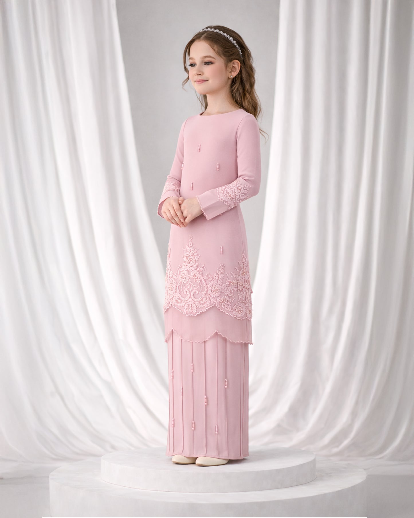 DARIYA KURUNG KIDS (PINK)