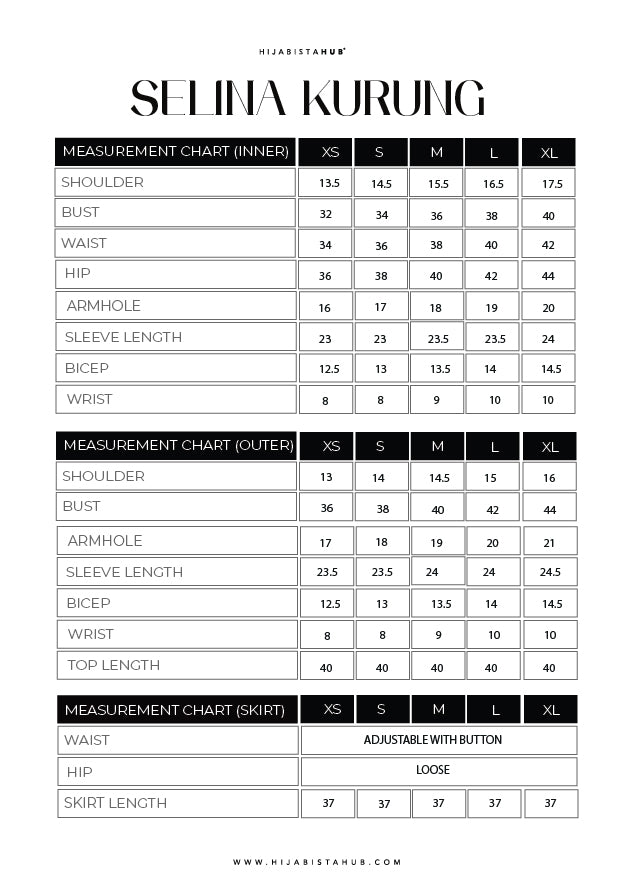 SELINA KEBAYA (BLACK)