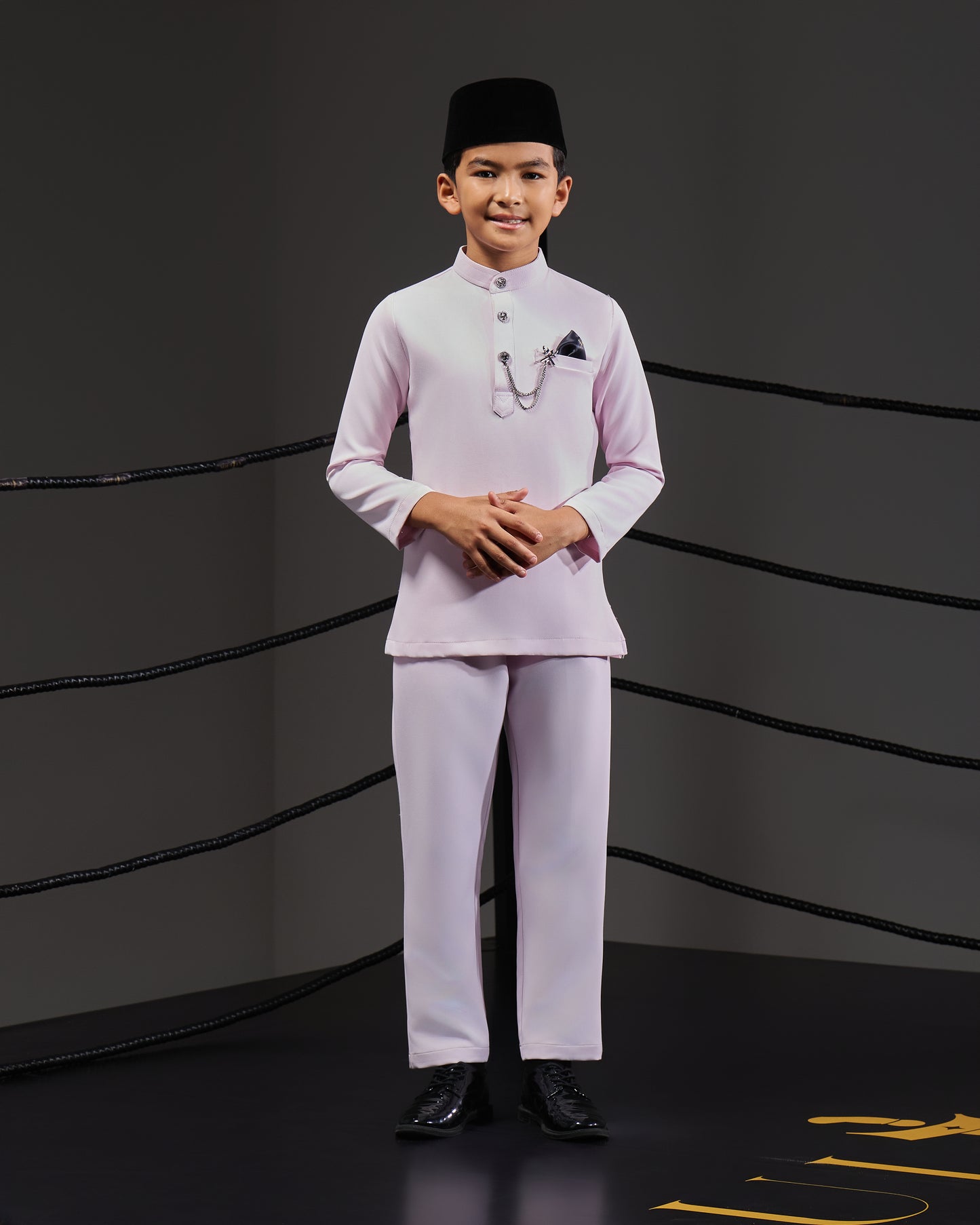 MINOR DEFECT SOULTAN BAJU MELAYU FOR KIDS (LILAC)