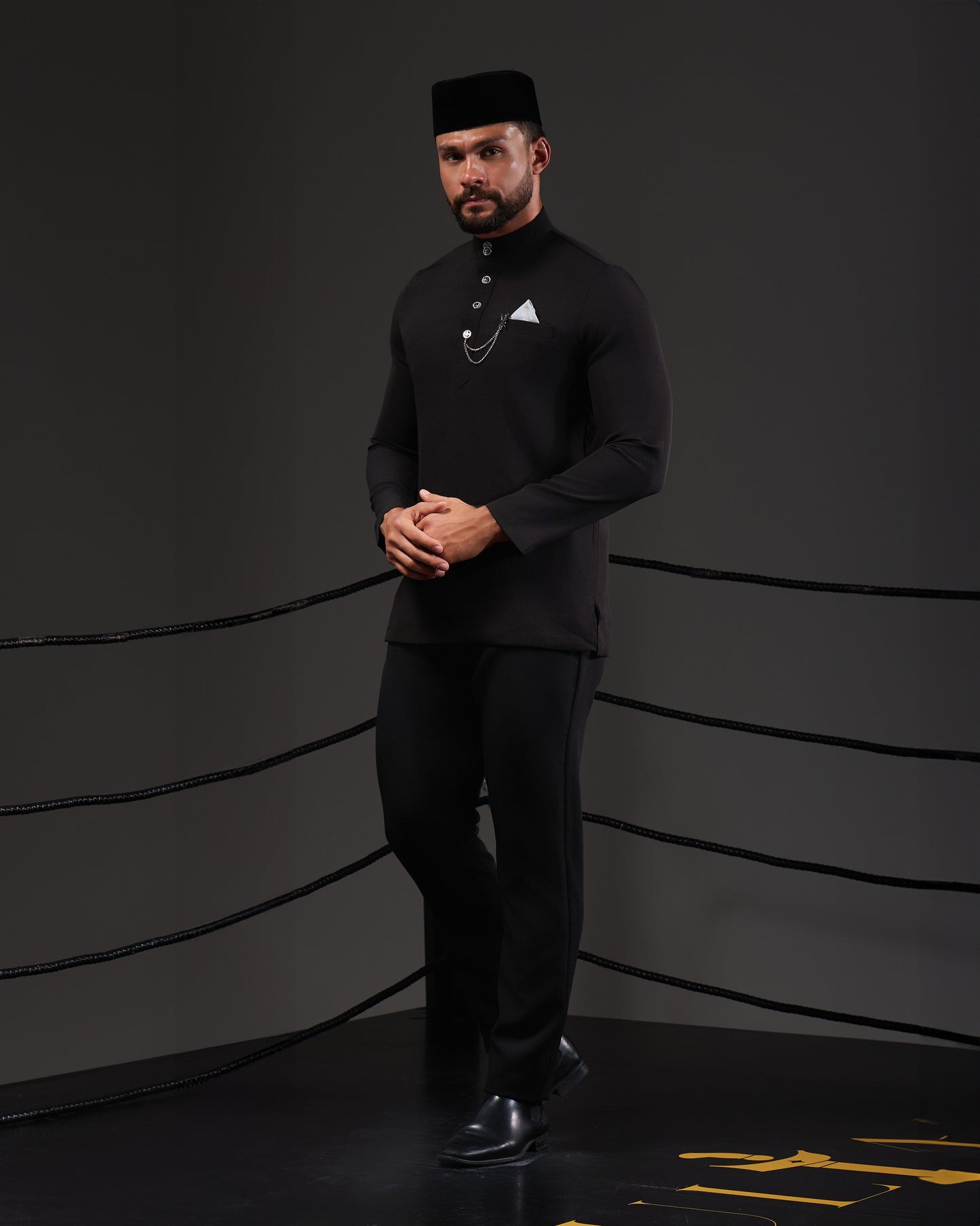 SOULTAN BAJU MELAYU (BLACK)