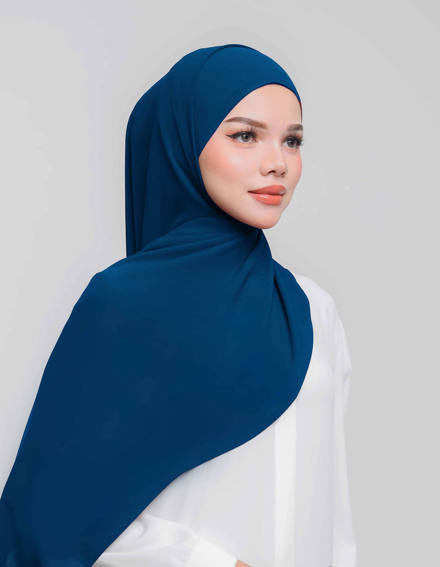 THALIA SHAWL (TEAL BLUE)