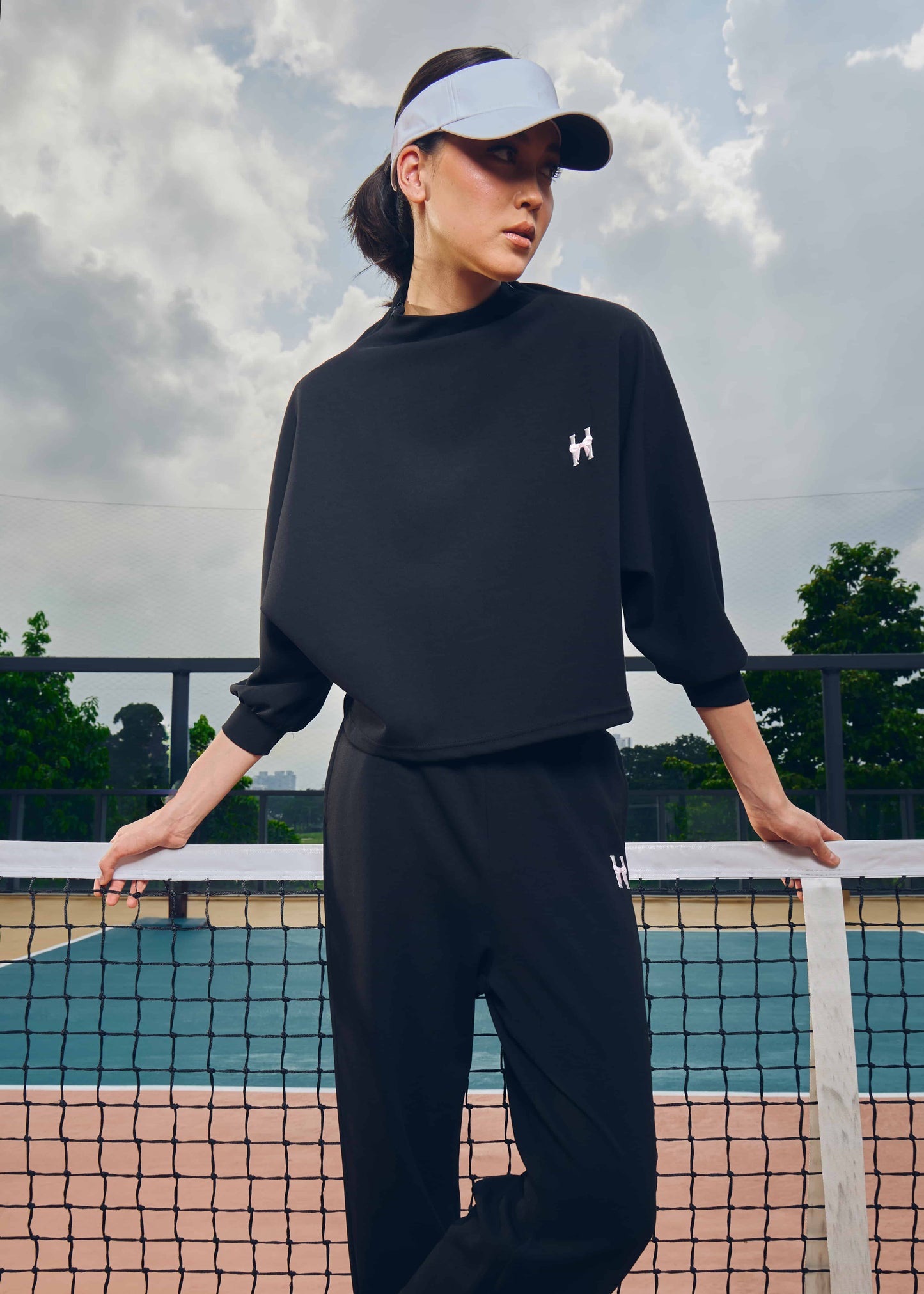 CASSIE JUMPER SET (BLACK)