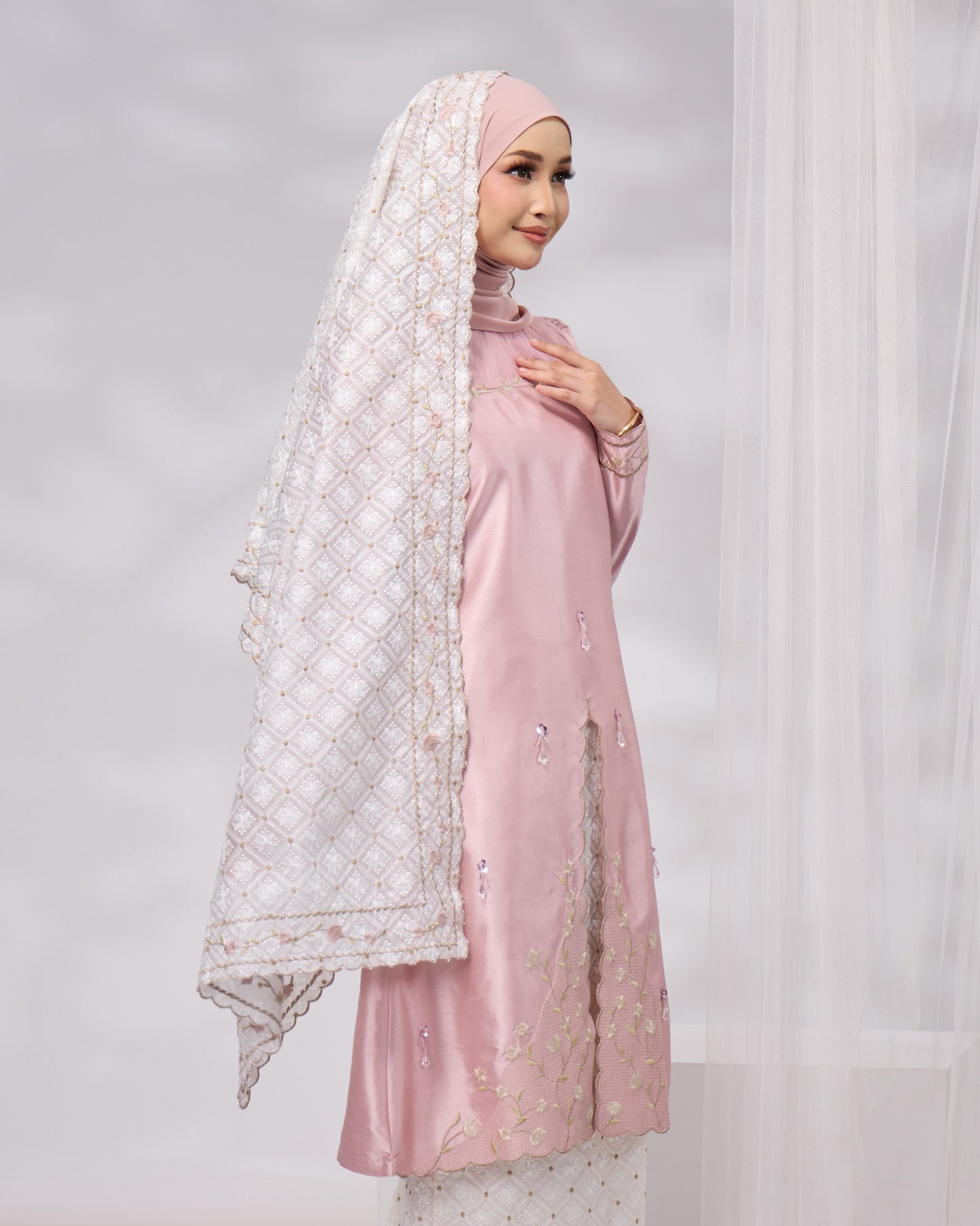 ALANNA SELENDANG (DUSTY PINK)