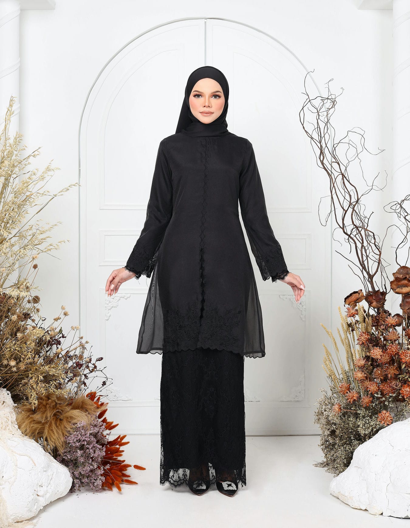 AMAYA KEBAYA (BLACK)