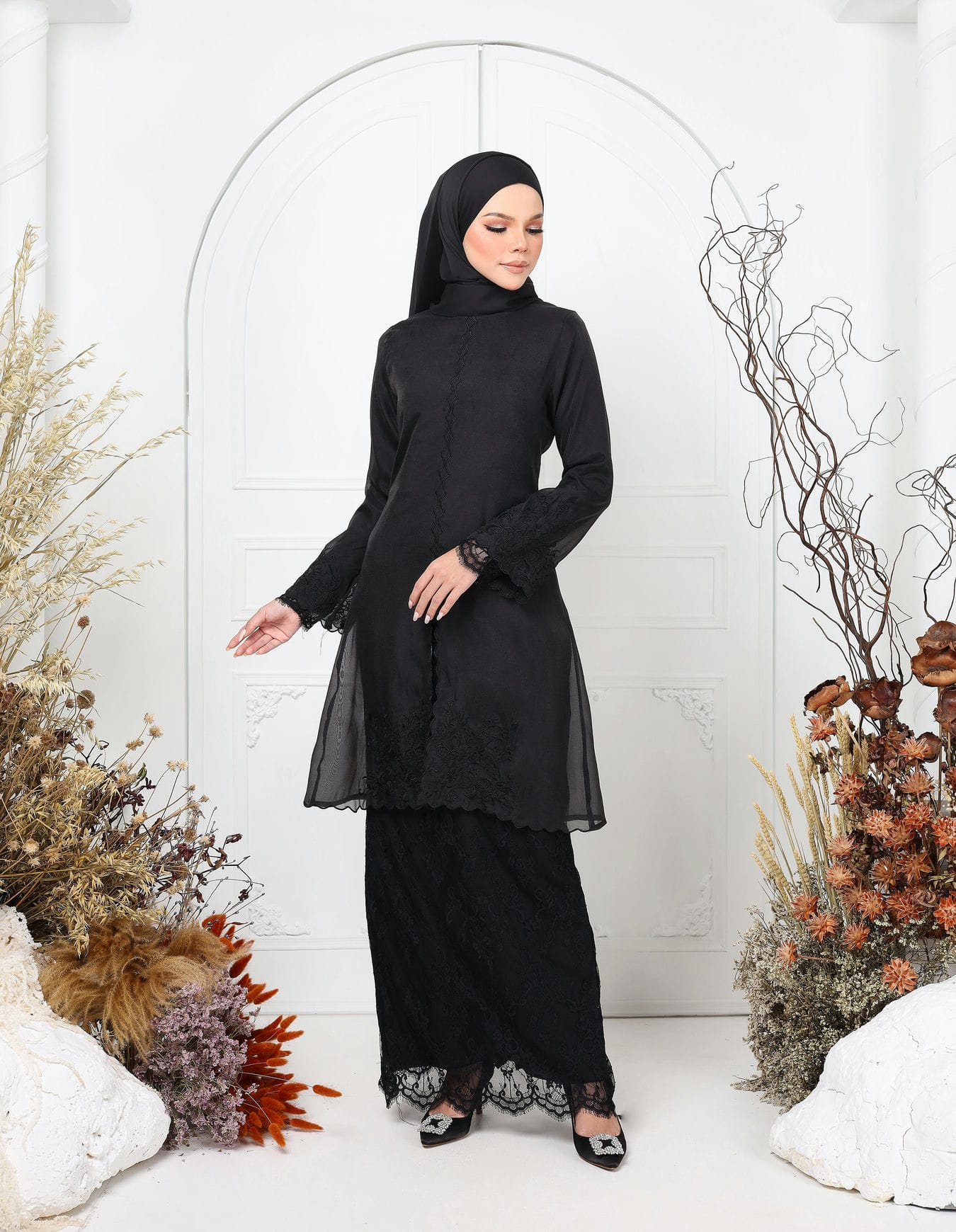 AMAYA KEBAYA (BLACK)