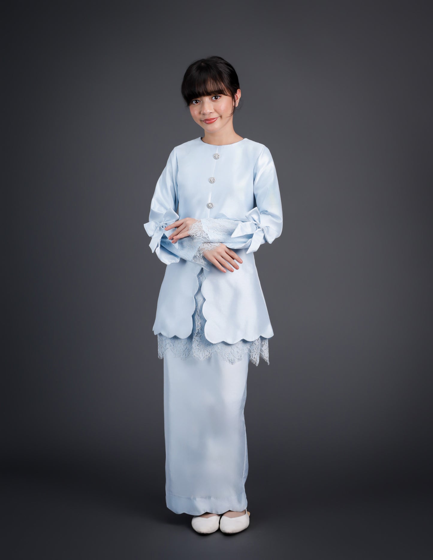ARIYANA KEBAYA KIDS (BABY BLUE)