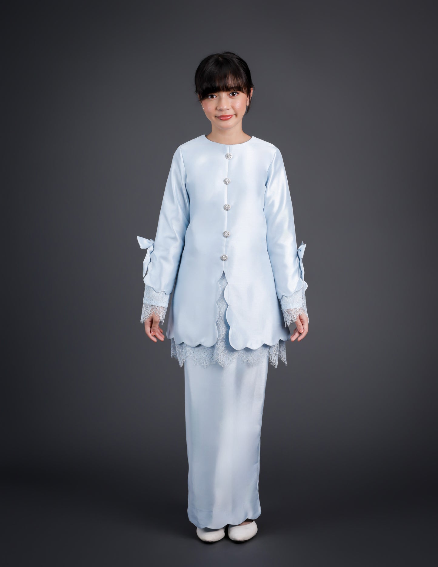 ARIYANA KEBAYA KIDS (BABY BLUE)