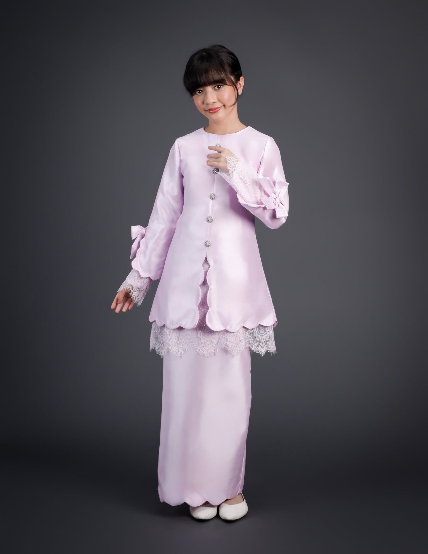 ARIYANA KEBAYA KIDS (LILAC)