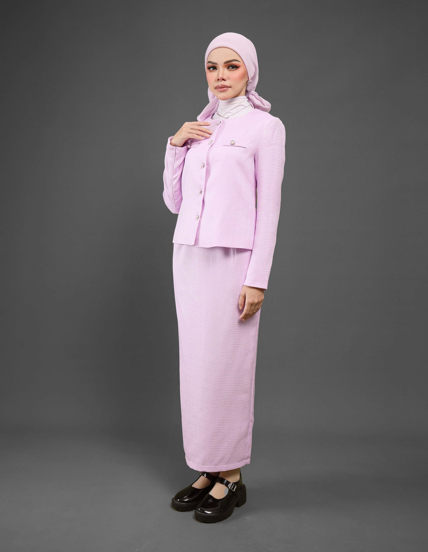 ARMANIE SUIT (LILAC)