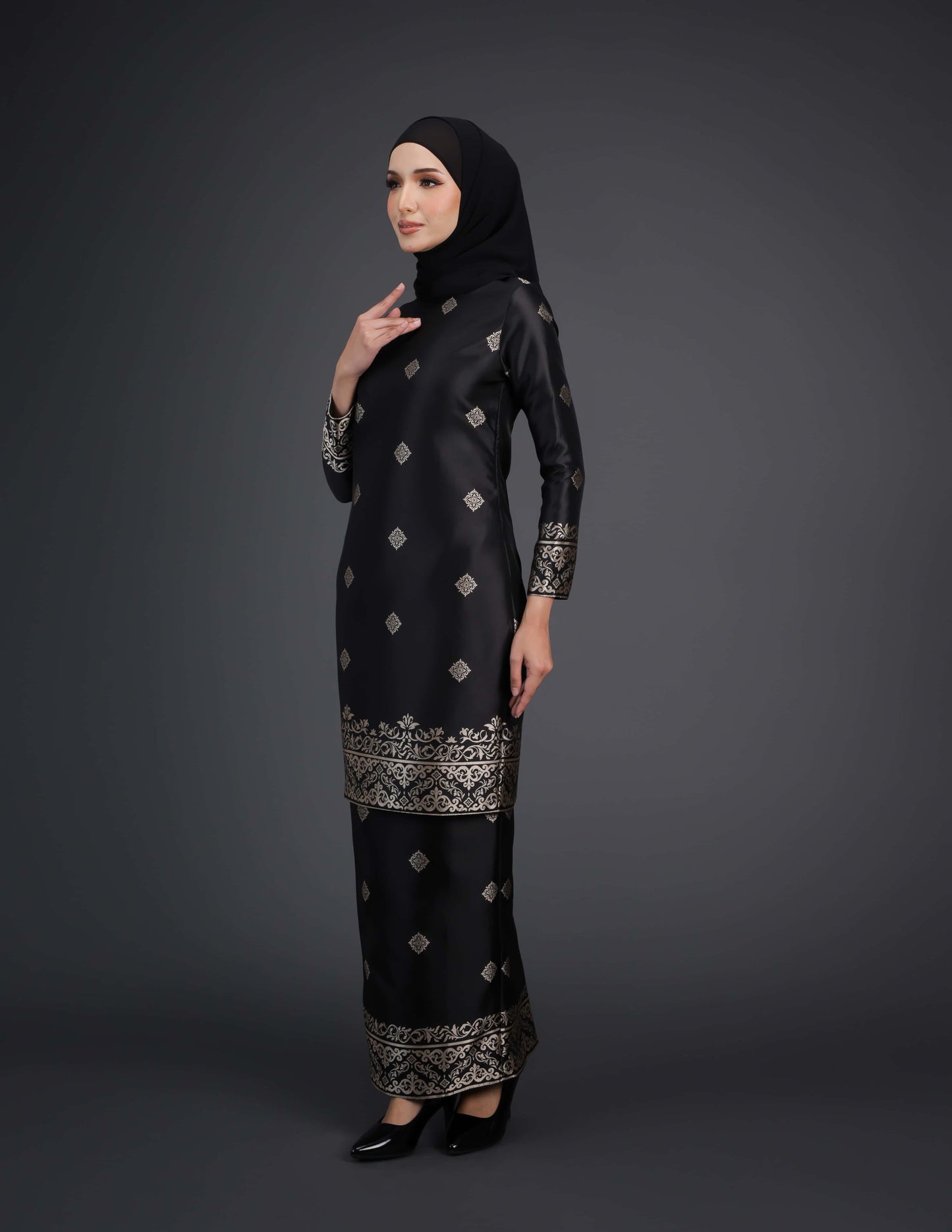 ASYIFA KURUNG (BLACK)