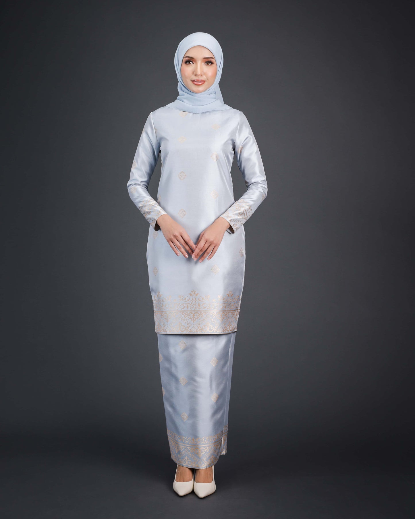 ASYIFA KURUNG (MISTY BLUE)