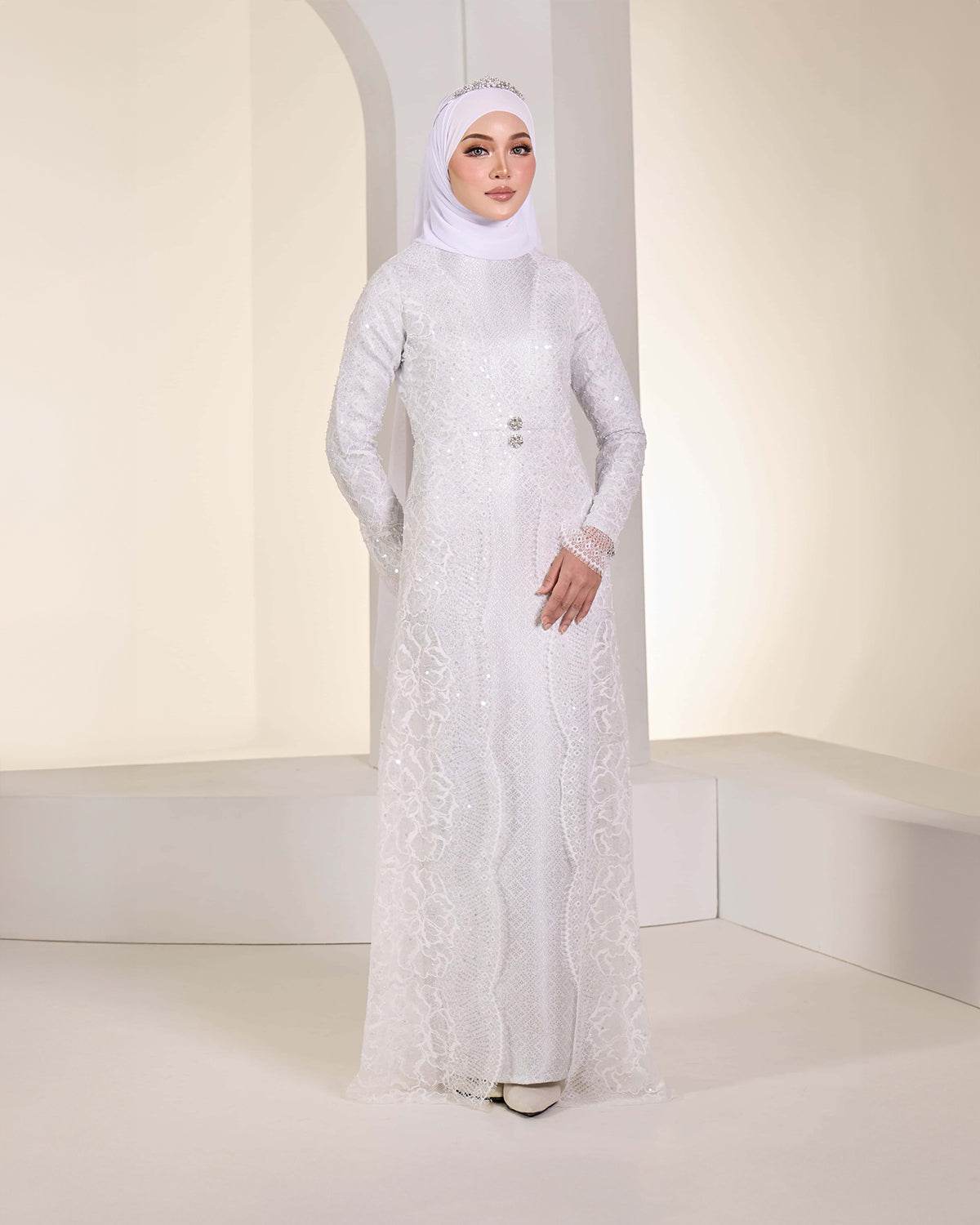 AURELIA DRESS (SILVER)