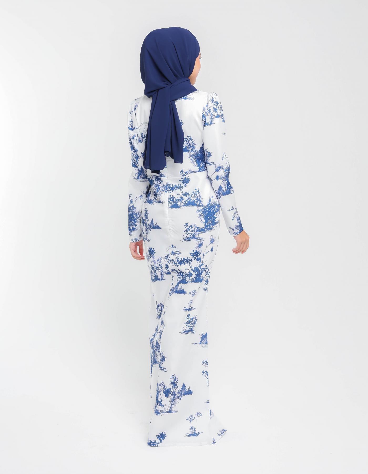 BELLE DRESS (NAVY BLUE)