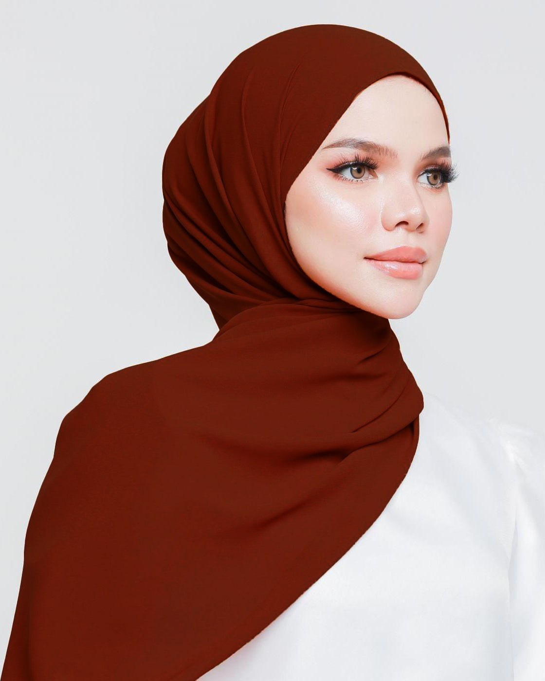 THALIA SHAWL (BRICK ORANGE)