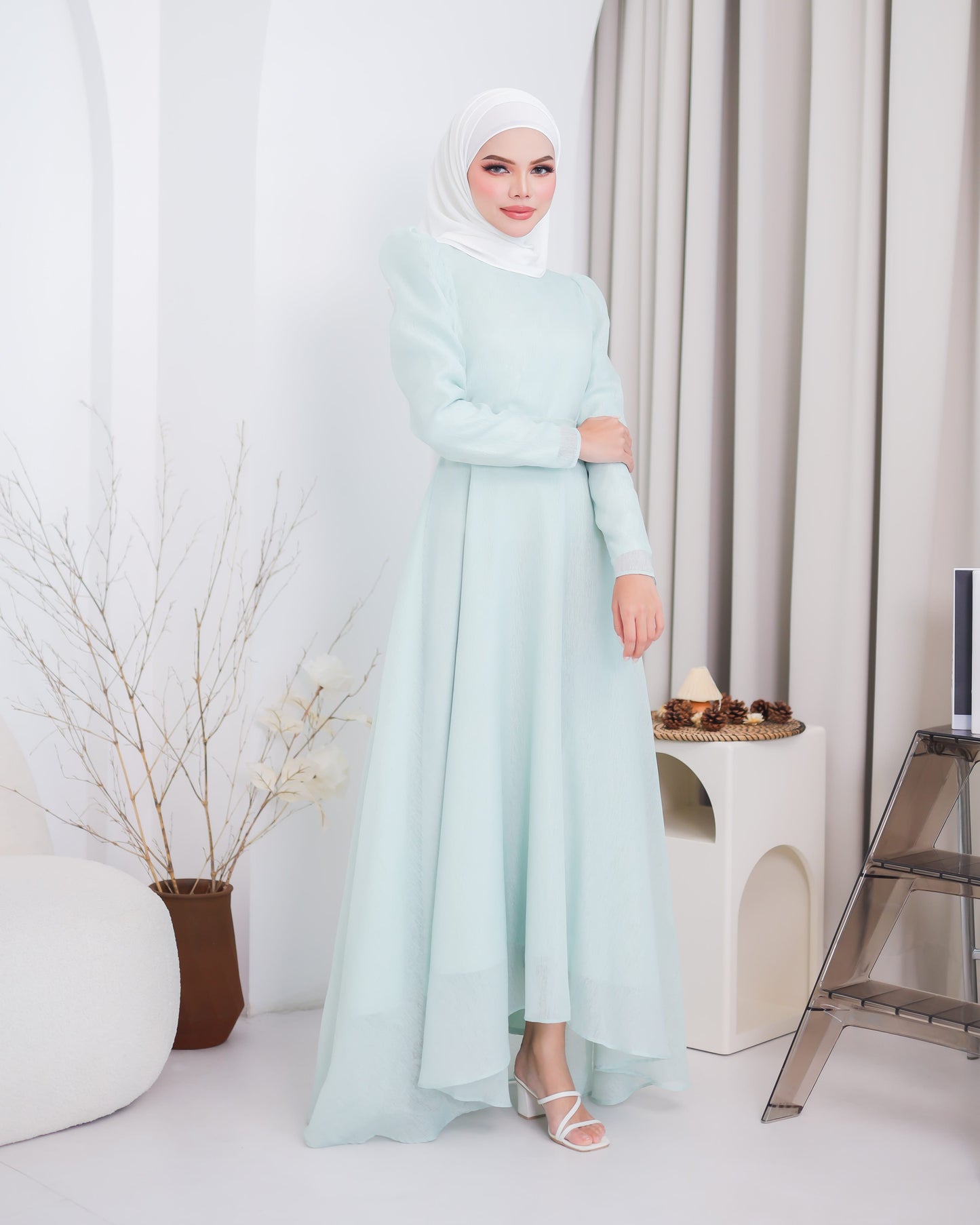 CARMEN DRESS (GREEN)