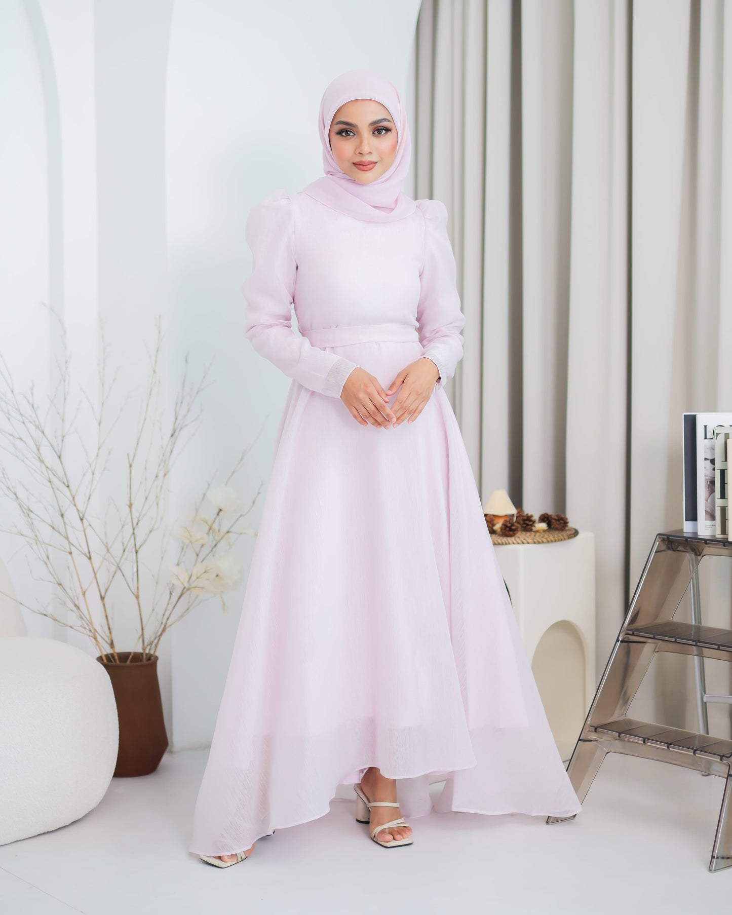 CARMEN DRESS (LILAC)