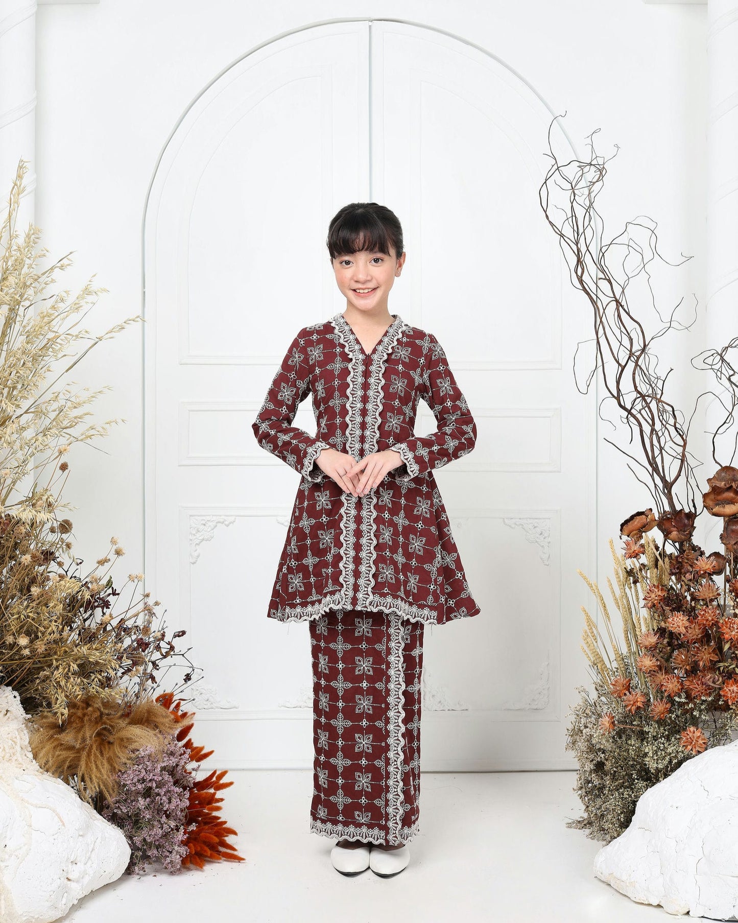 DAYANG KEBARUNG KIDS (BURGUNDY)