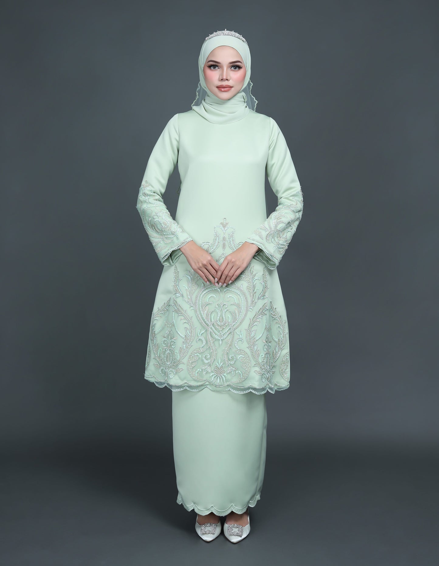 ERMINA KURUNG (GREEN TEA)