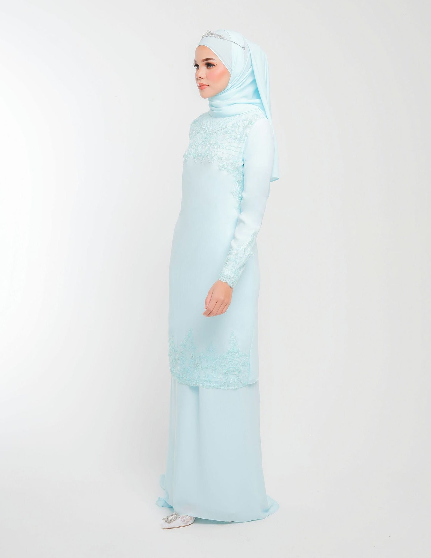 HADLEY KURUNG (AQUA BLUE)