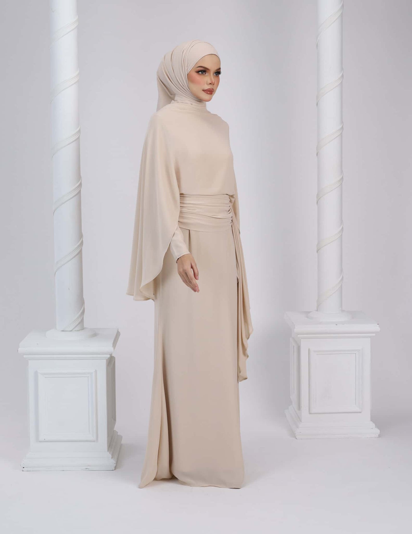 HYRA DRESS (CHAMPAGNE)