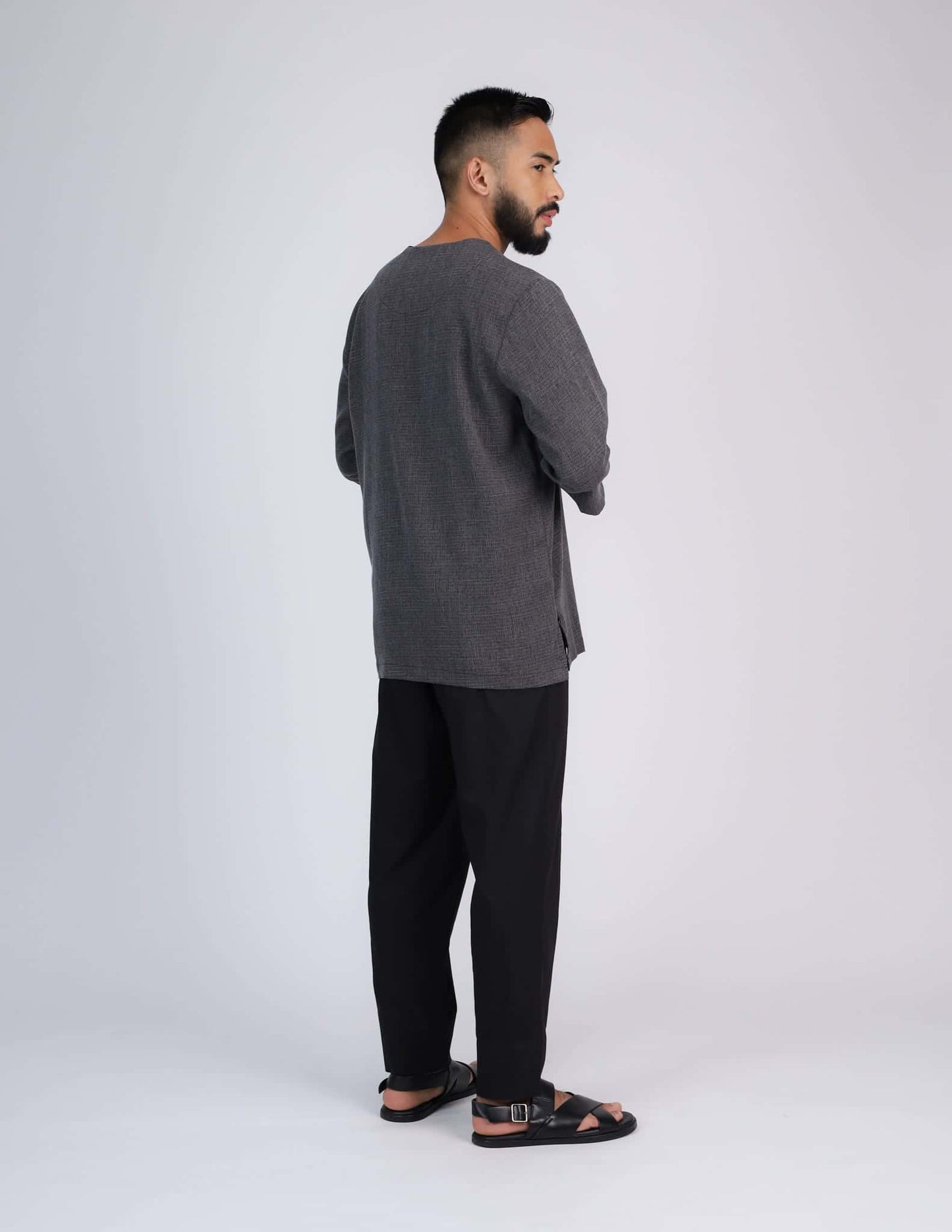 JABR KURTA (BLACK)