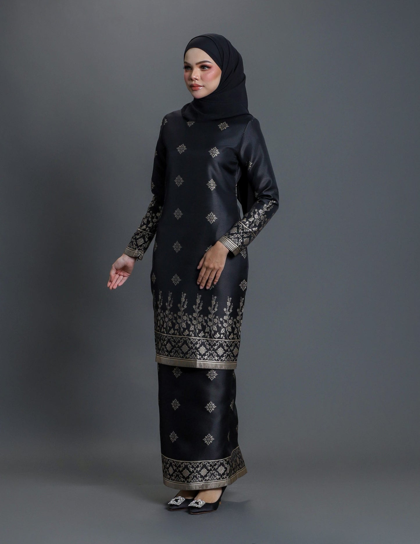 JUWITA KURUNG (BLACK)