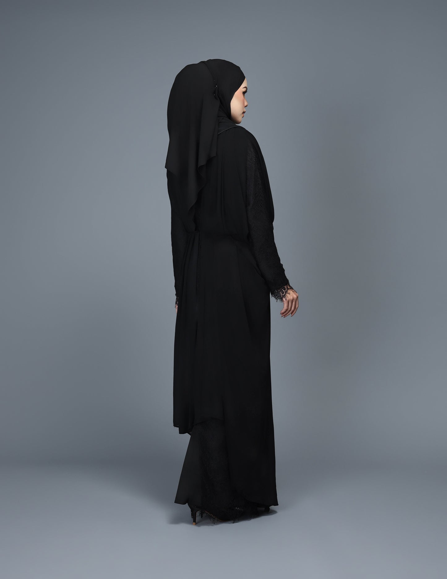 KHAWLA ABAYA (BLACK)