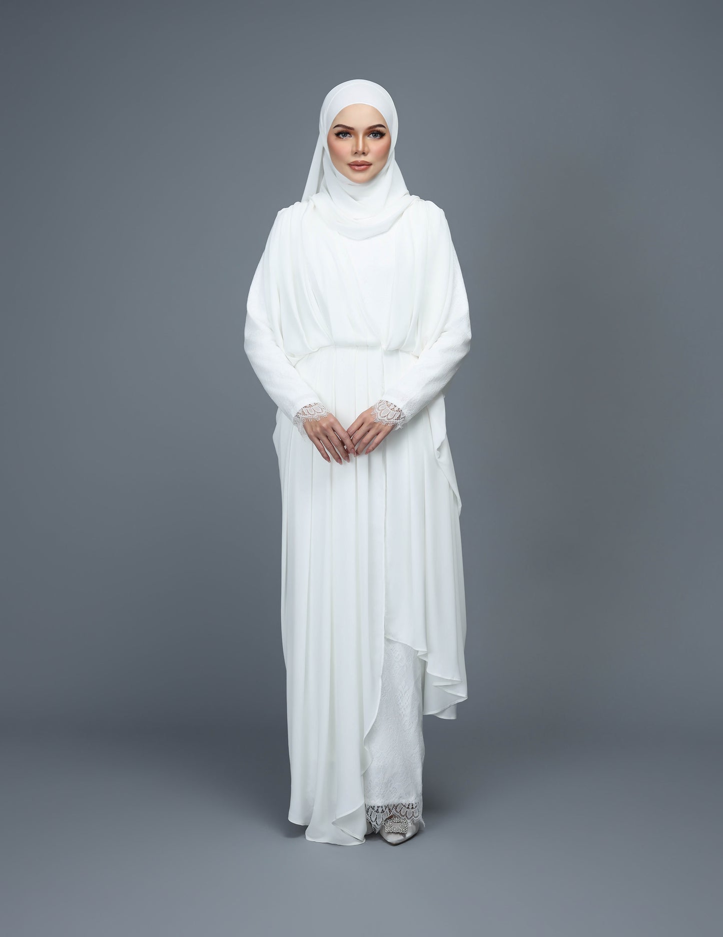 KHAWLA ABAYA (OFF WHITE)