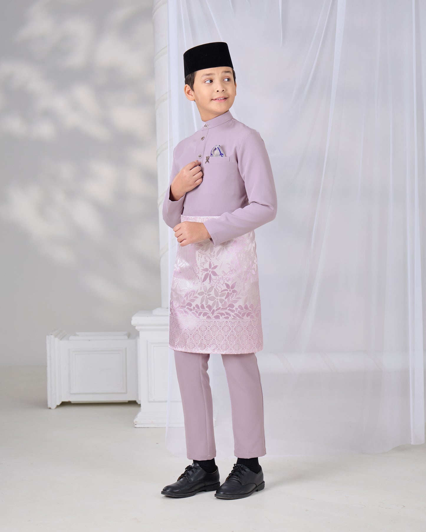 SOULTAN BAJU MELAYU FOR KIDS (LAVENDER)