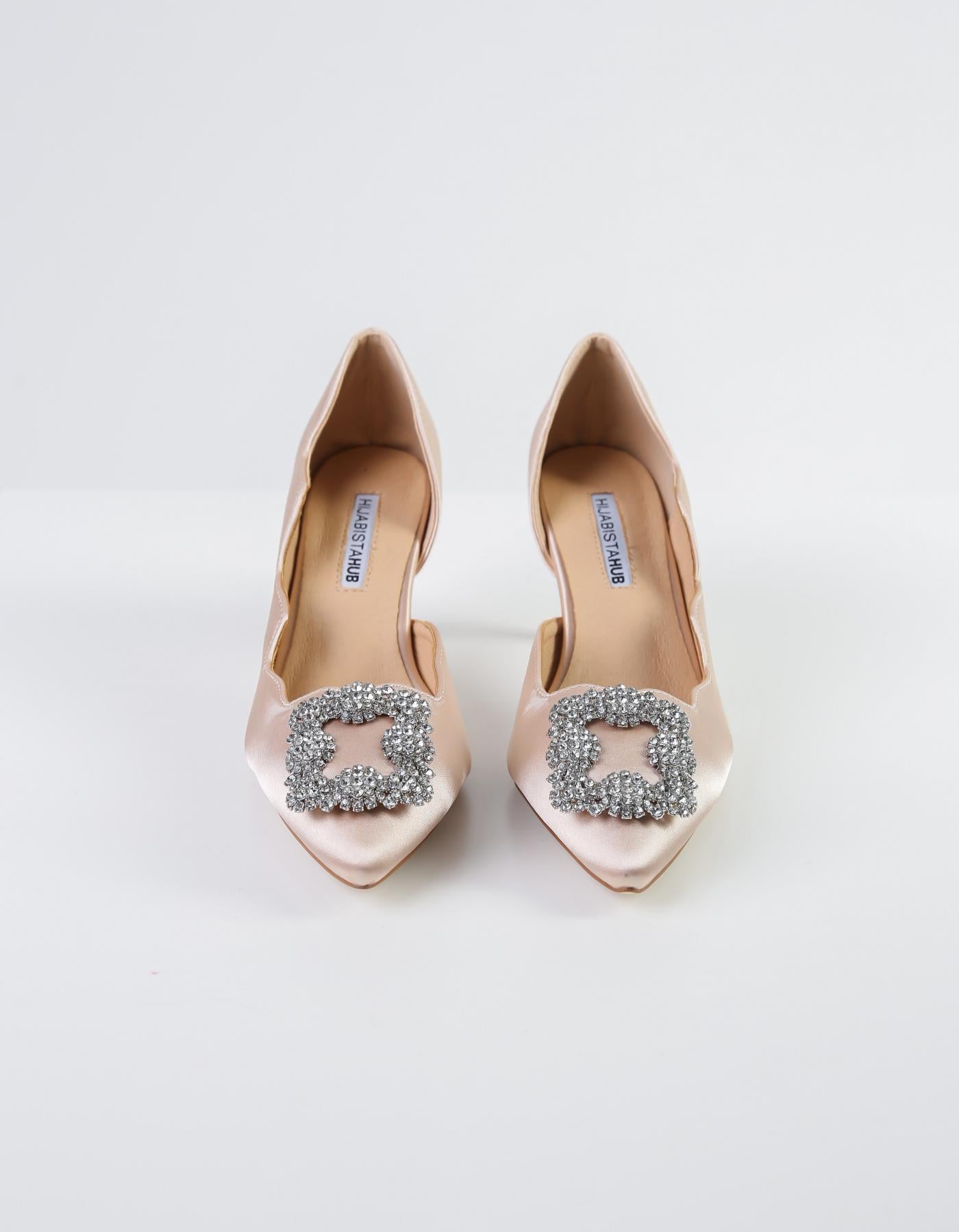 LUNA HEELS (CHAMPAGNE)