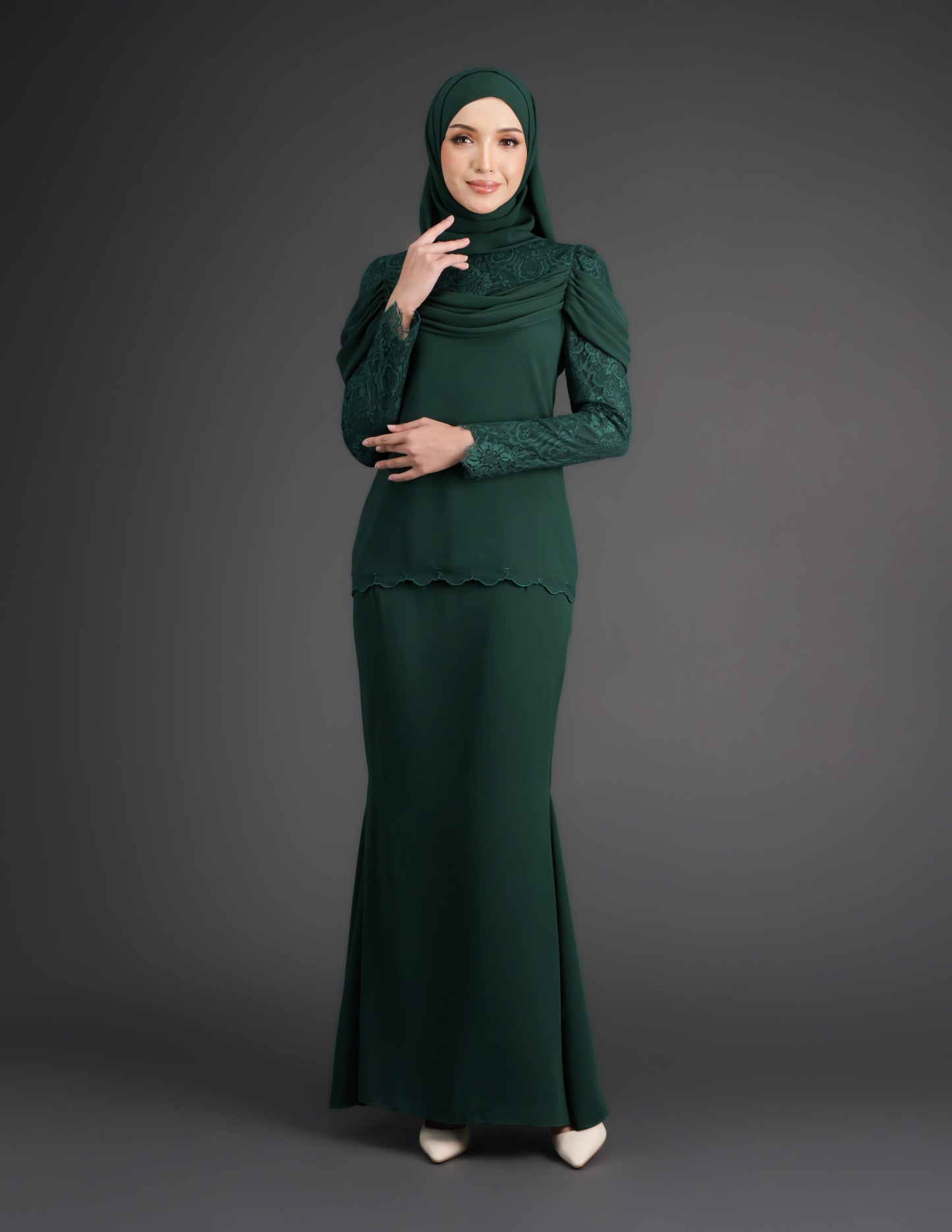 LUTHFIA KURUNG (EMERALD GREEN)