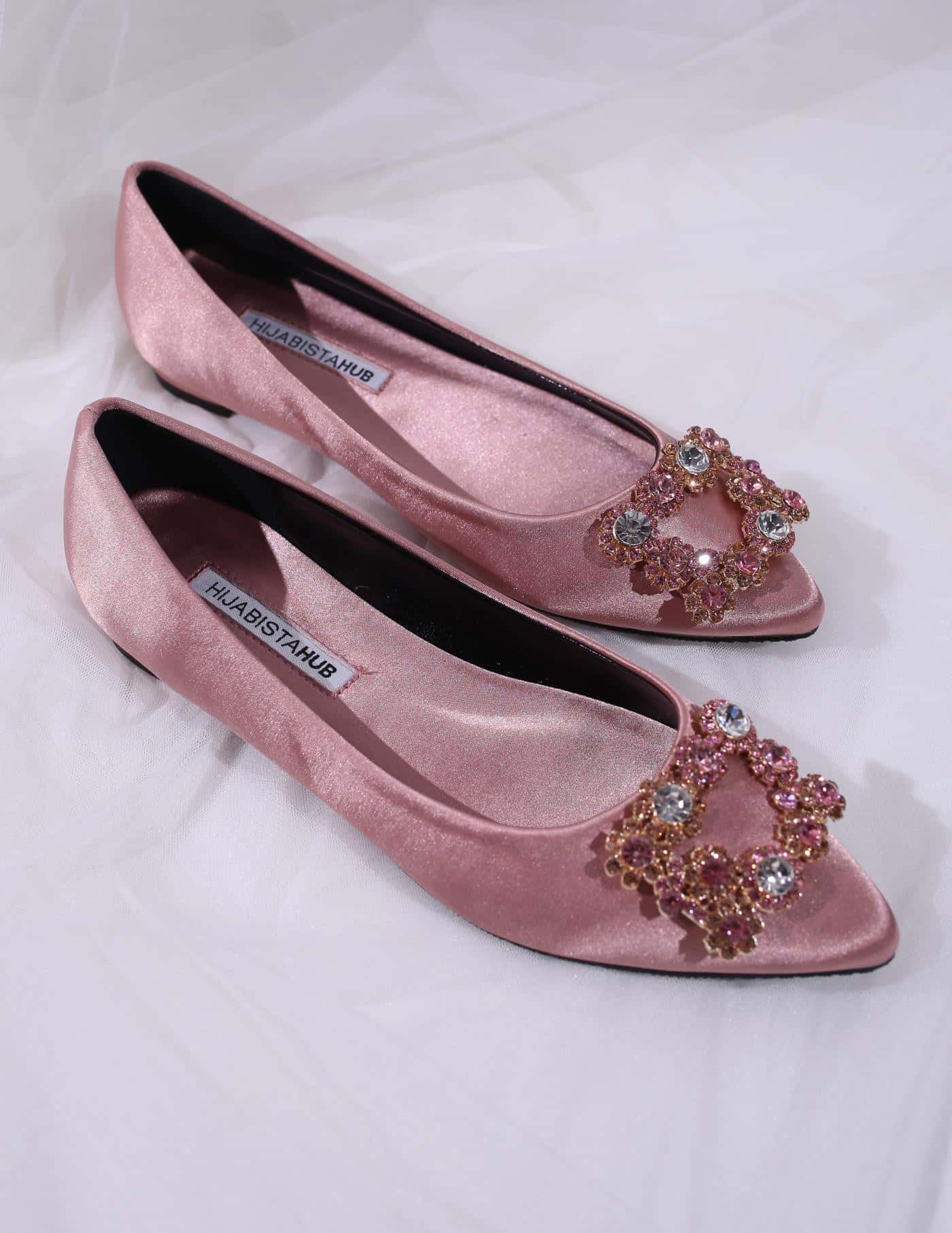 LYNDA FLAT SHOES (ROSE PINK)