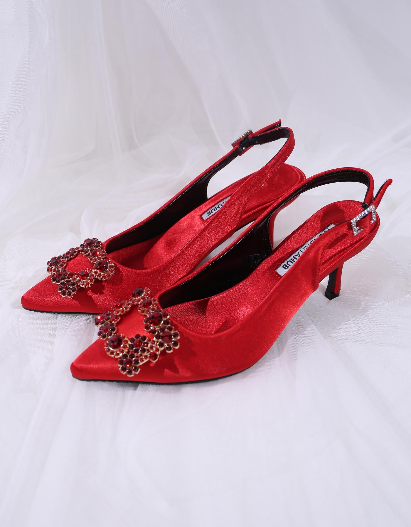 LYNDA HEELS (RED CHILI)