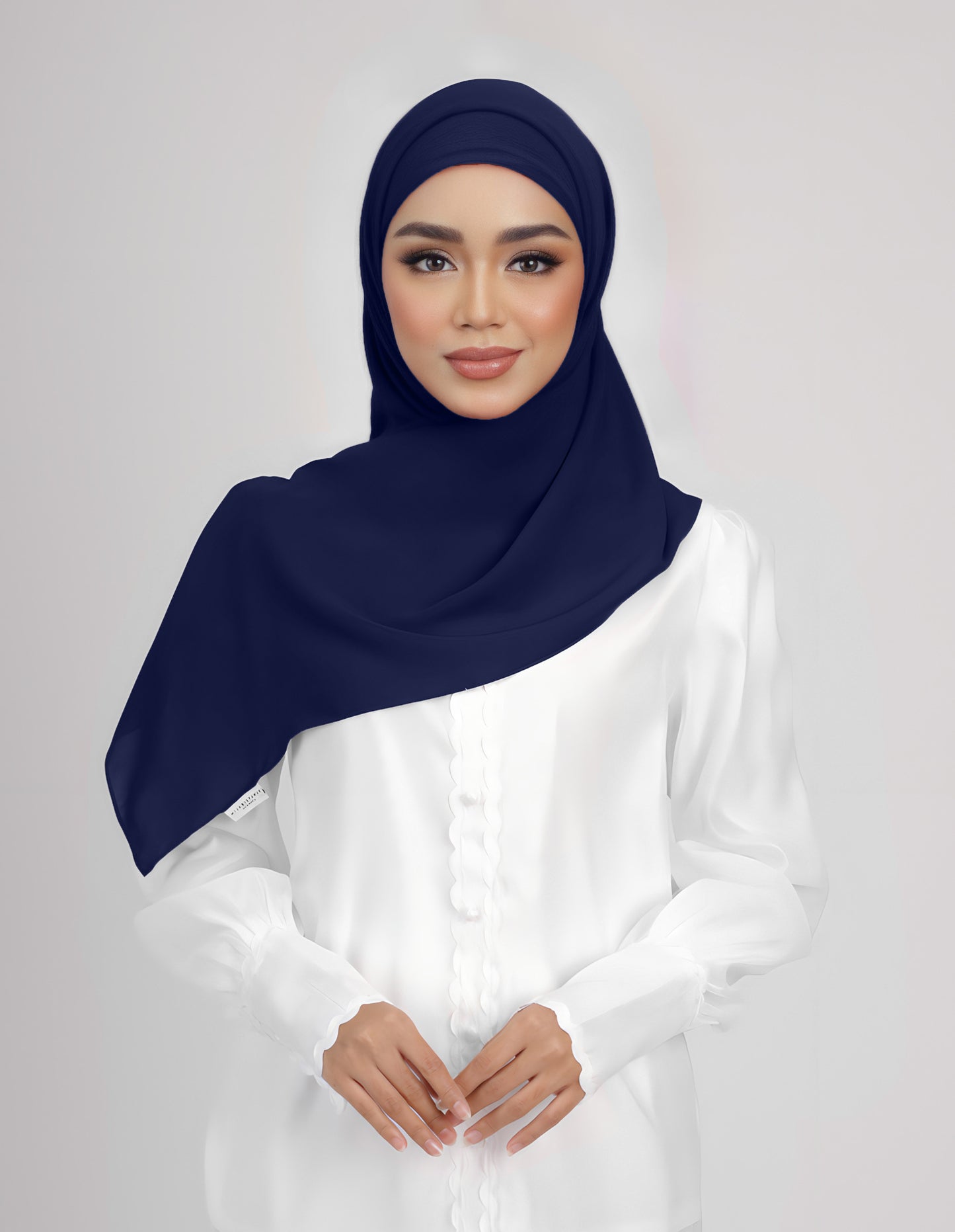 MARIA BAWAL TIEBACK (NAVY BLUE)