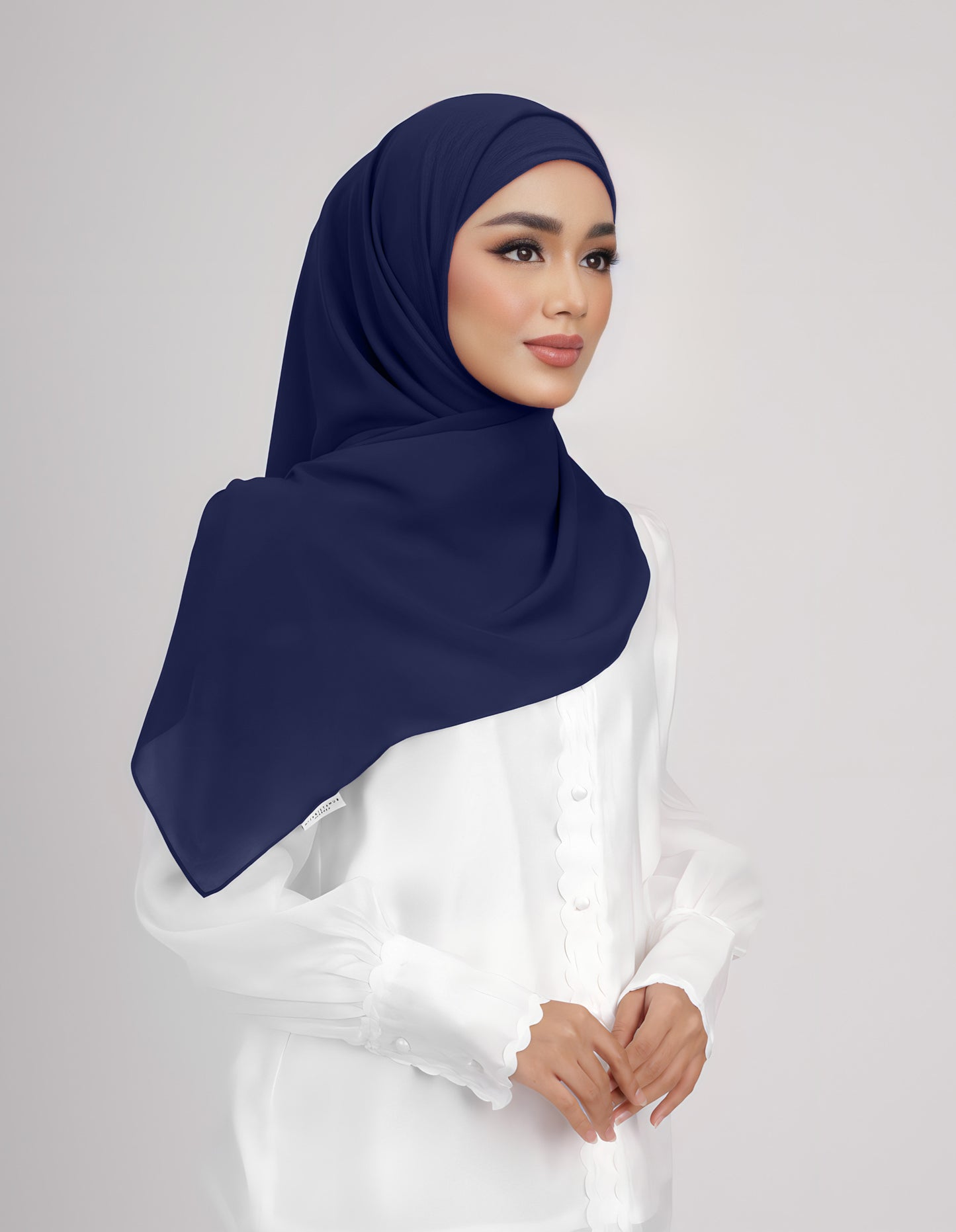 MARIA BAWAL TIEBACK (NAVY BLUE)