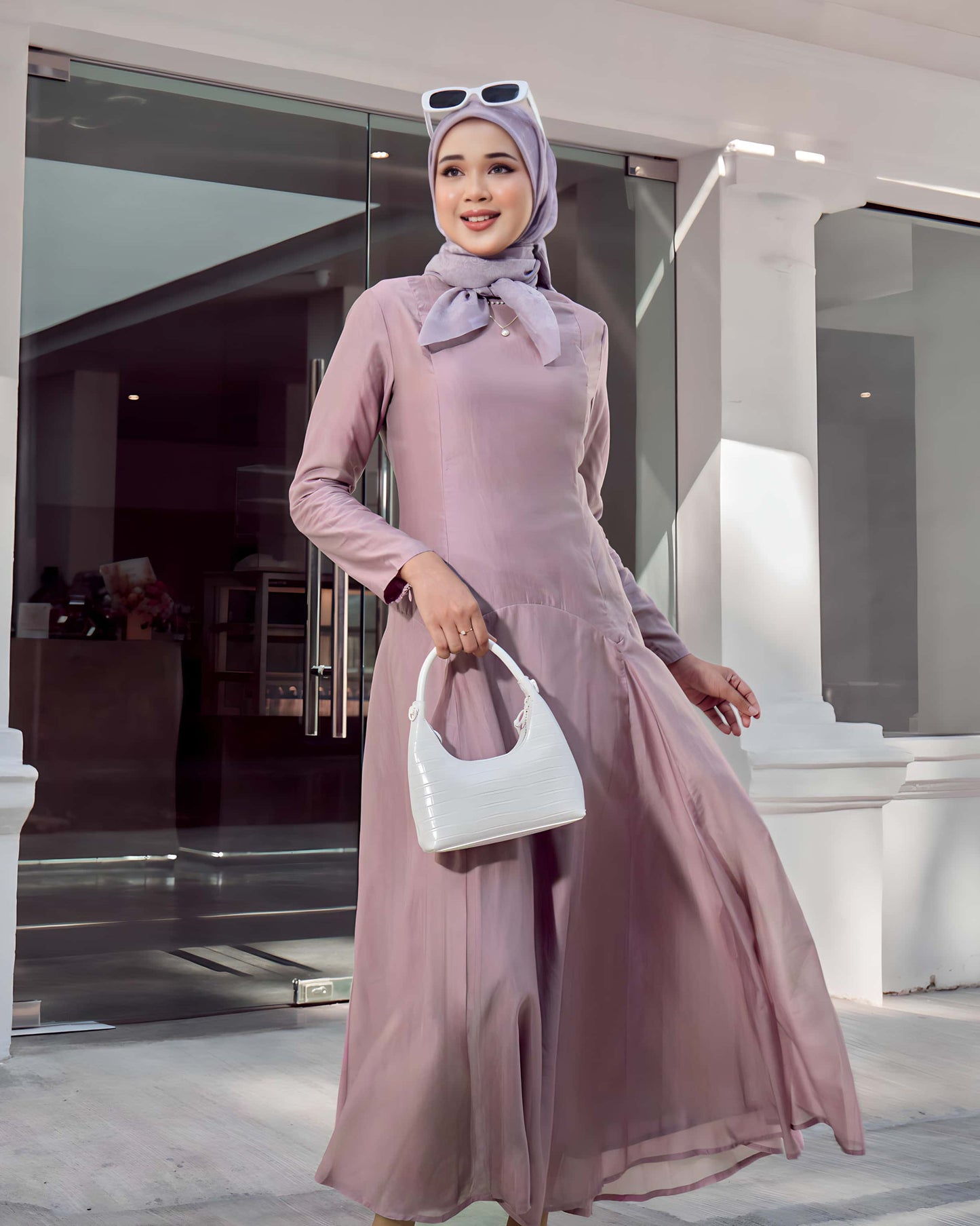 MARINA MIDI DRESS (LAVENDER)