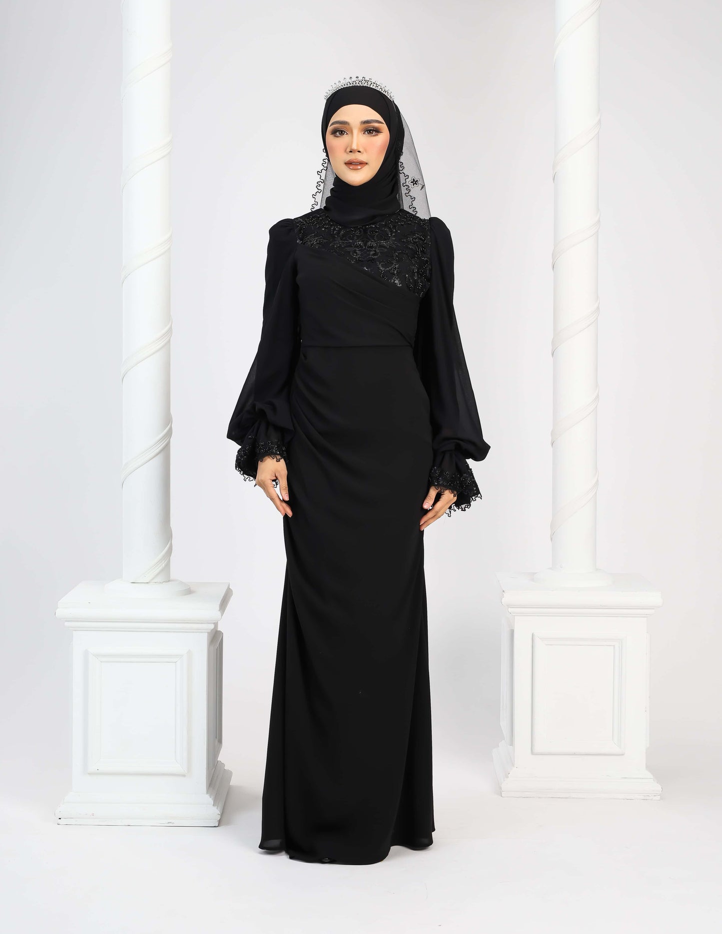 LENORA DRESS (BLACK)