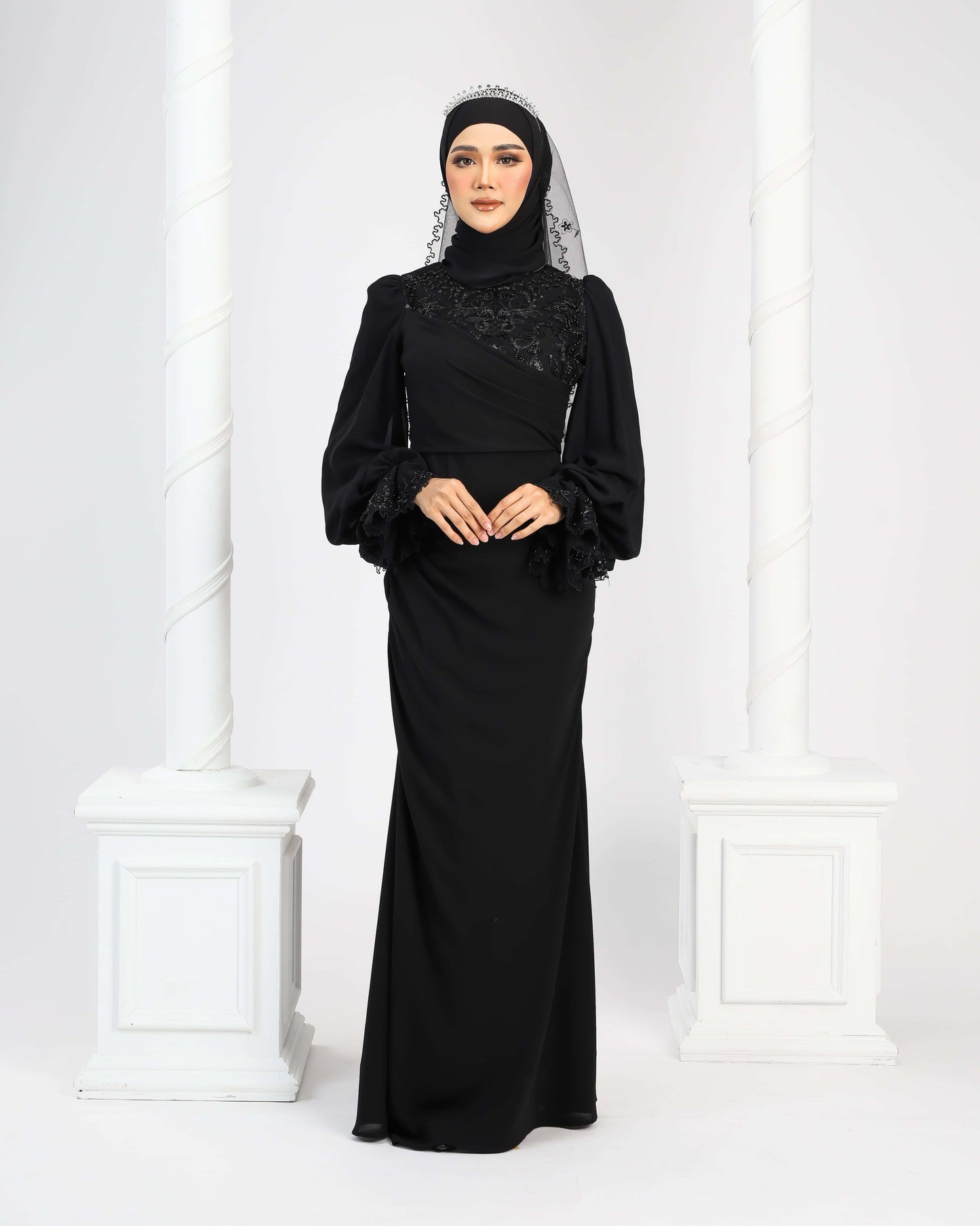 LENORA DRESS (BLACK)