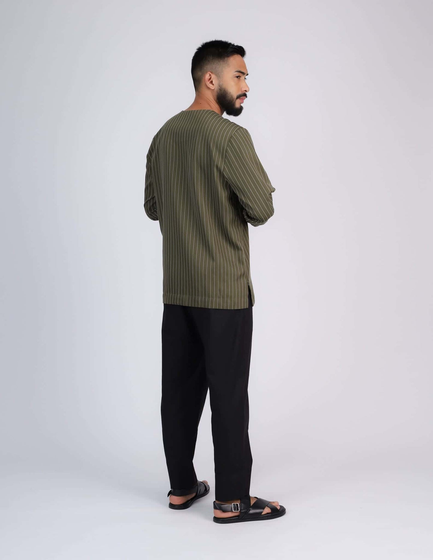 MINOR DEFECT NAUFAL KURTA (EMERALD GREEN)