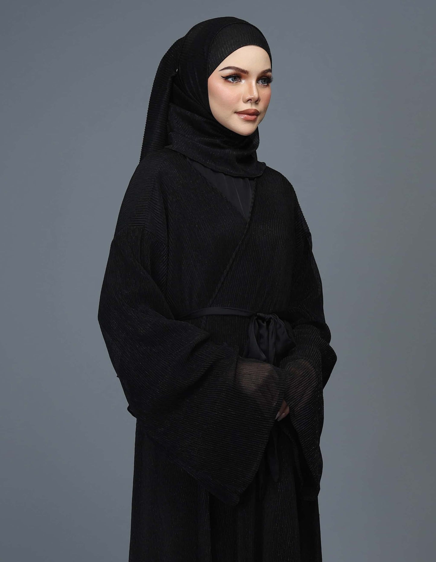 NOURA SHAWL (BLACK)