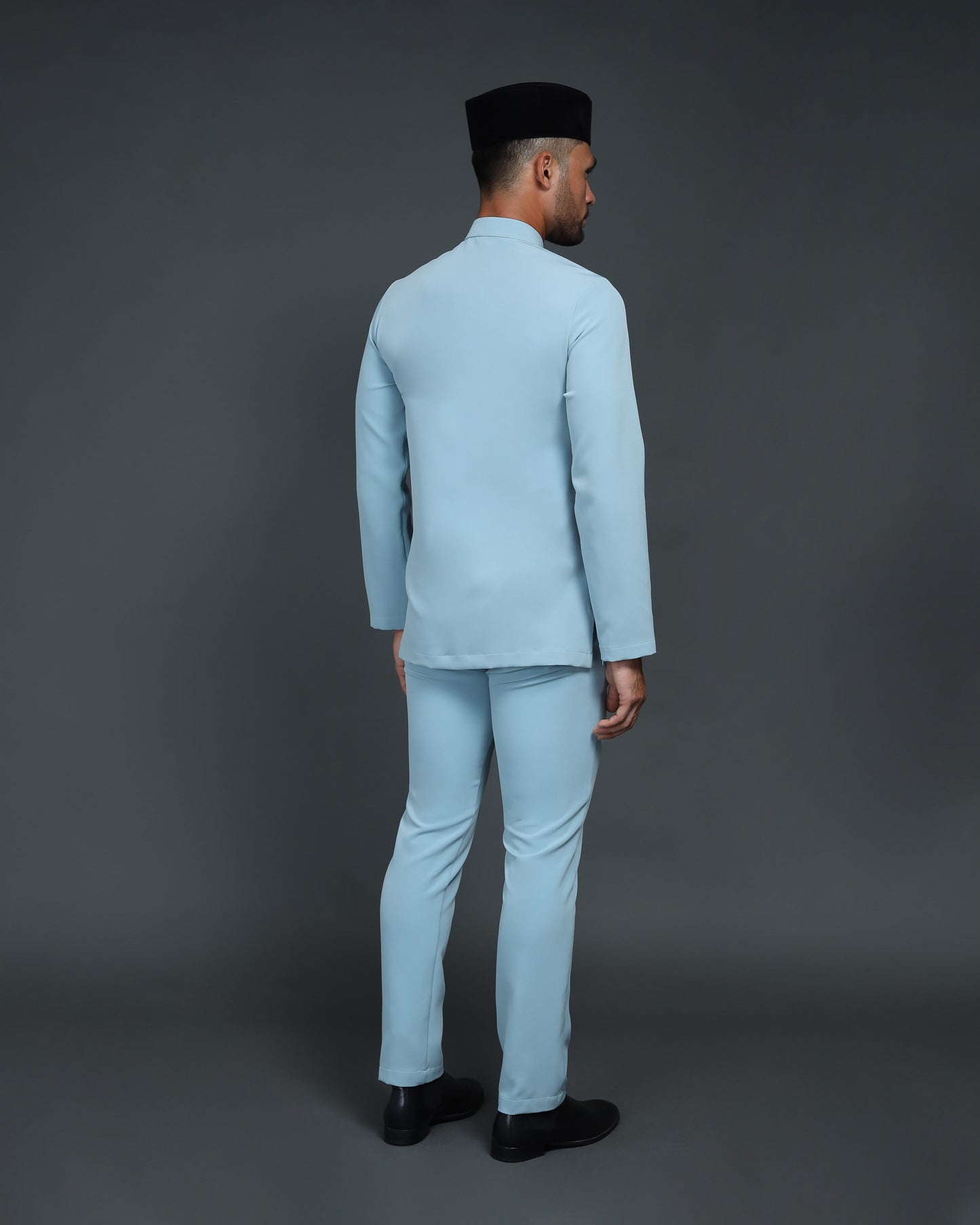 QAISER BAJU MELAYU (MISTY BLUE)