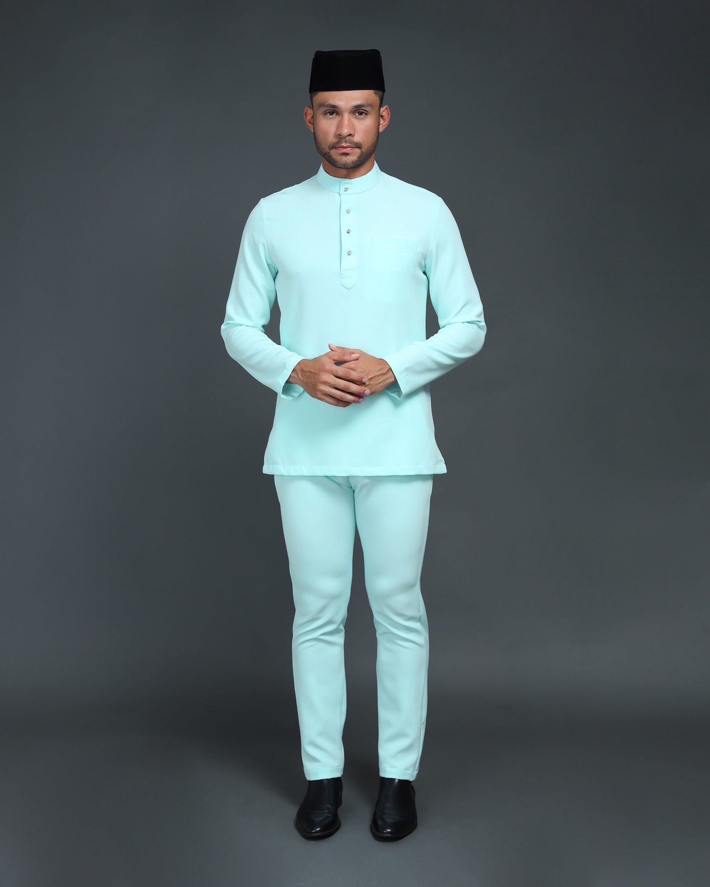 QAISER BAJU MELAYU (SOFT TURQUOISE)