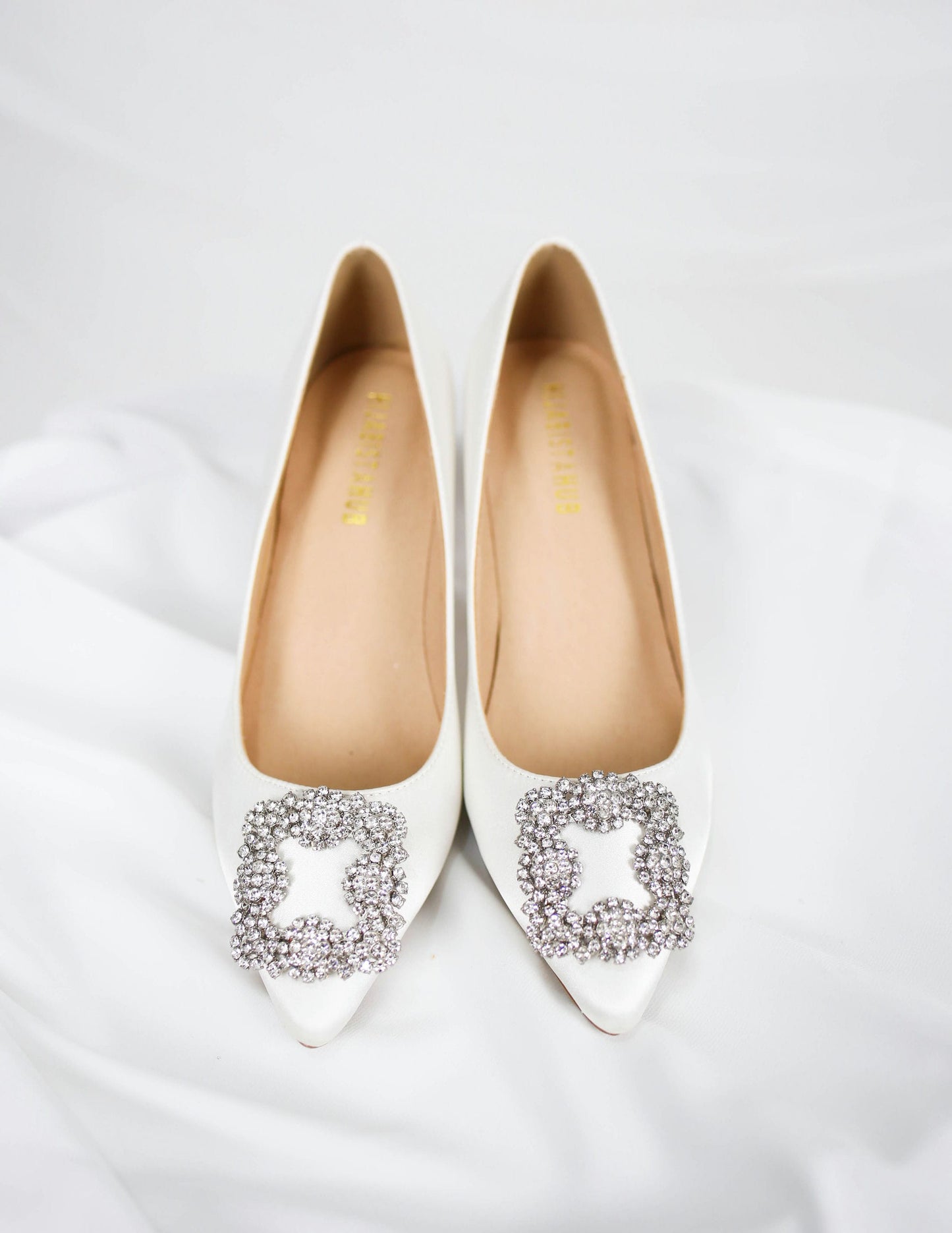 MINOR DEFECT RABECCA HEELS (WHITE)