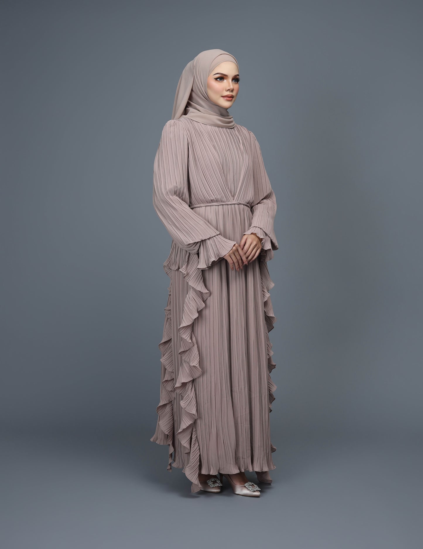 RANIA ABAYA (KHAKI)