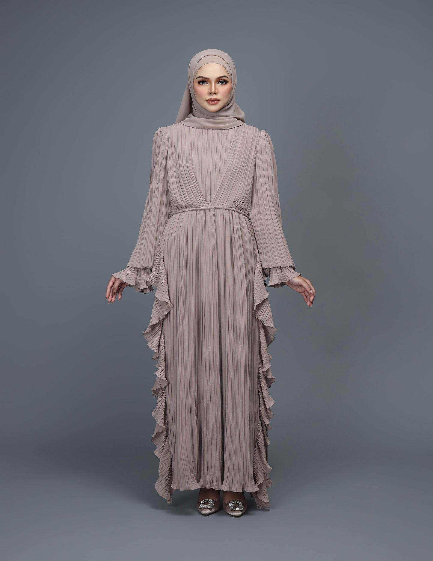 RANIA ABAYA (KHAKI)