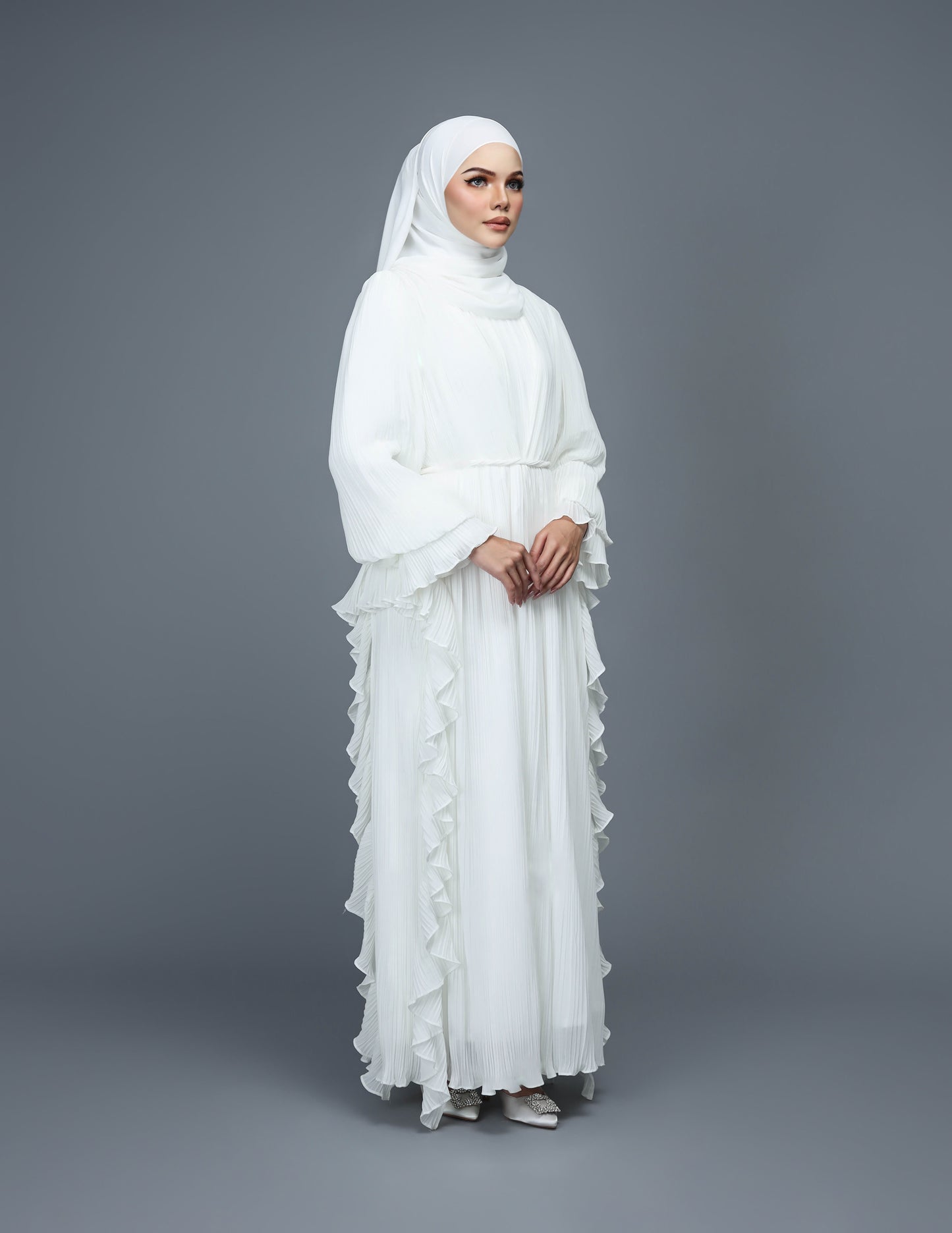 RANIA ABAYA (OFF WHITE)