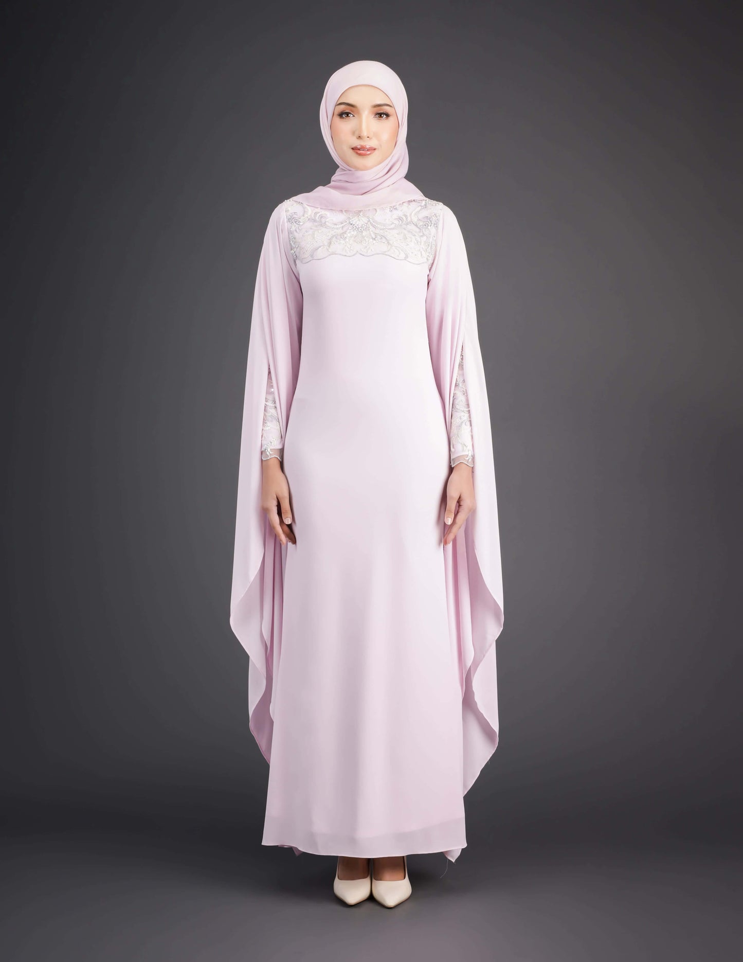 REGINA DRESS ( LILAC)