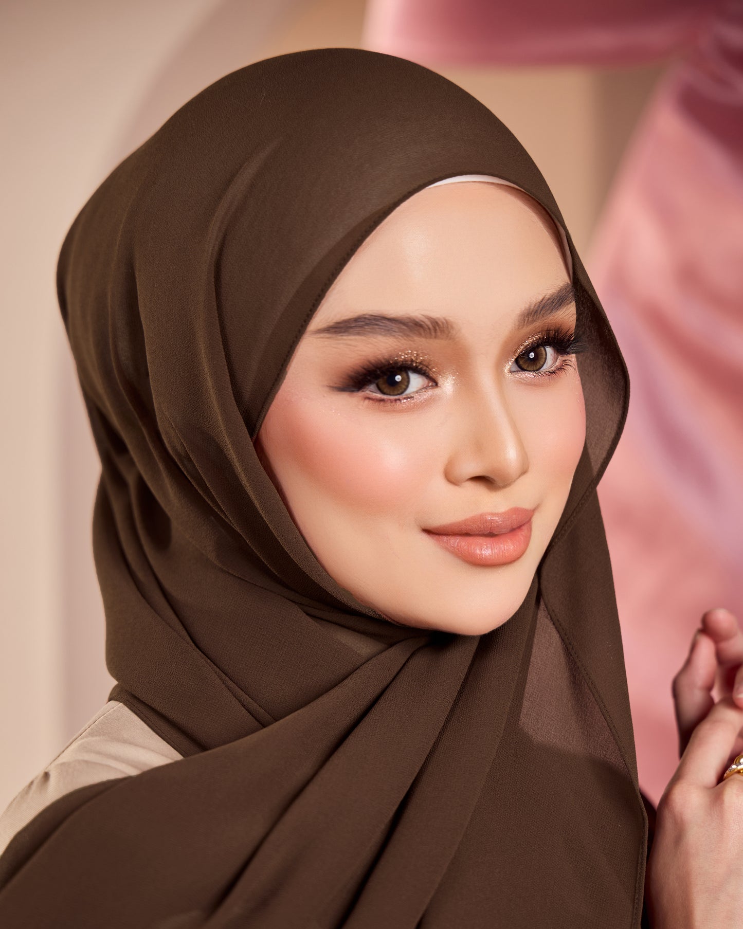 HANA CHIFFON SHAWL (COCO)