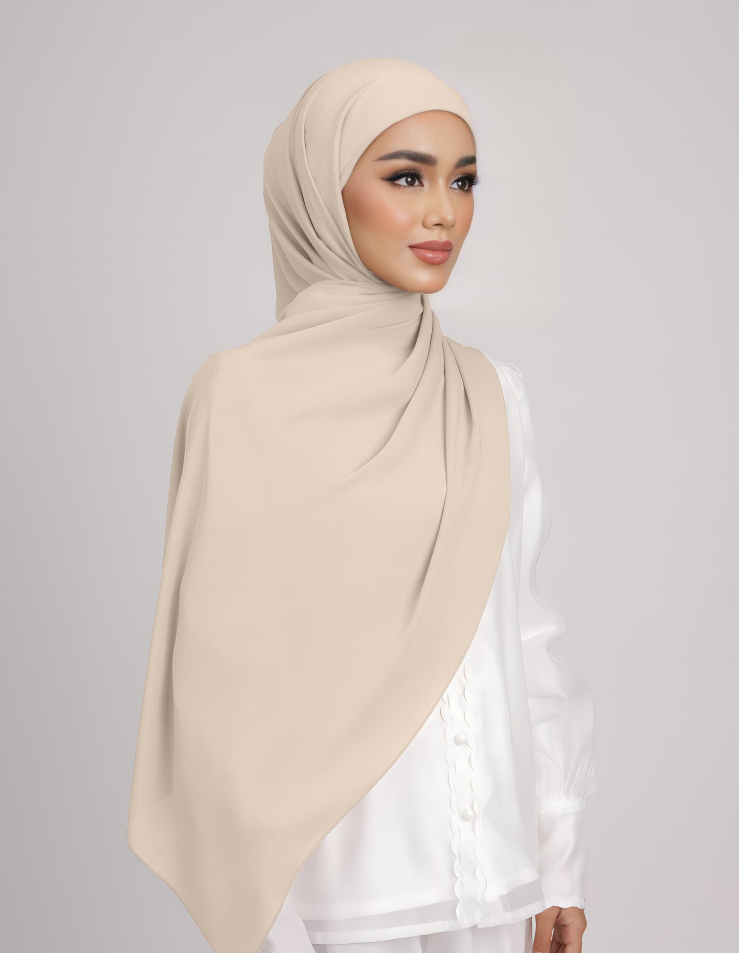 SAERA SHAWL TIEBACK (HONEYDEW)